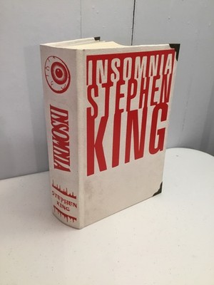 Insomnia, Stephen King, Hand Bound in Suede, Deluxe Hardcover Edition