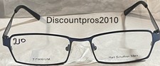 Hart Schaffner Marx T-133 Eyeglasses Frames Navy 53-18-140 mm