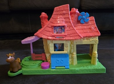 Fisher-Price Little People Disney Princess Belle's Caring House Playset 