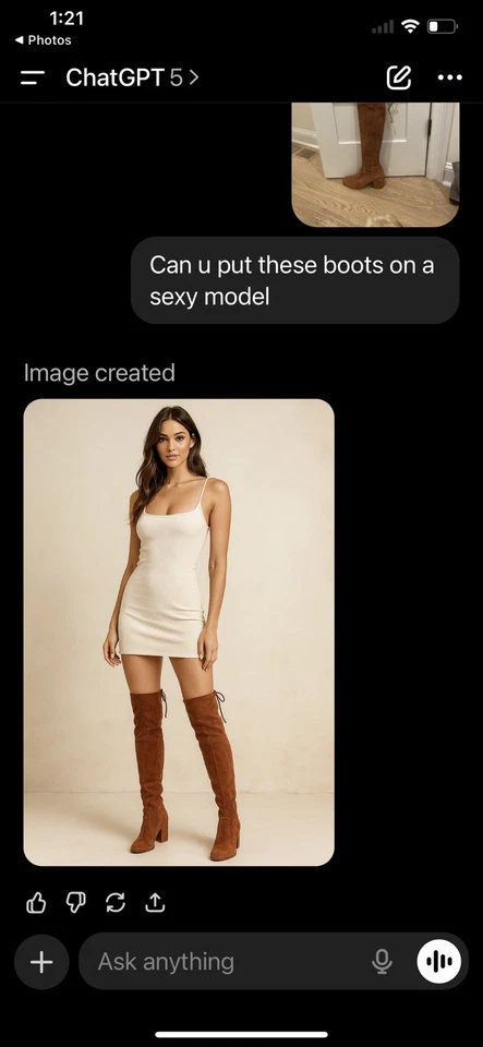 Замшевые сапоги Stuart Weitzman Tieland высотой выше колена размер 8 коричневые желтовато-коричневые на блочном каблуке - Изображение 2 из 3