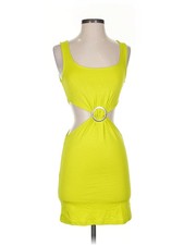 NWT Nasty Gal X MINKPINK Women Yellow Cocktail Dress XS