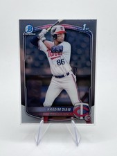 Khadim Diaw - 2025 1st Bowman Chrome Prospects Base #BCP-77 Minnesota Twins