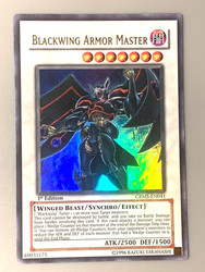 Blackwing Armor Master CRMS-EN041 Ultra Rare 1st Edition