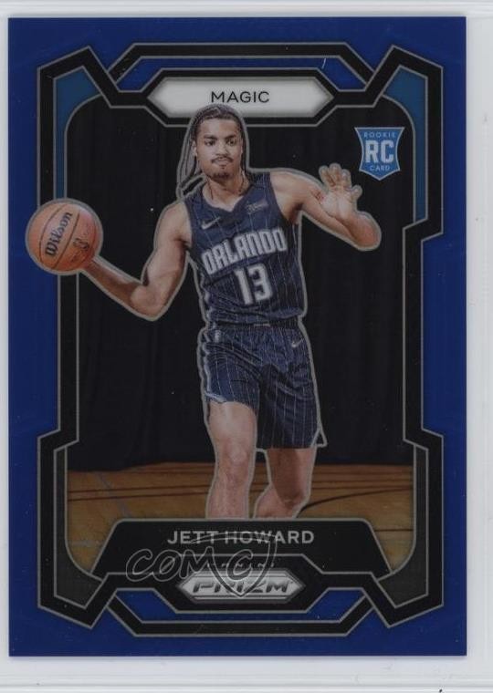 2023-24 Panini Prizm Blue Prizm 10/199 Jett Howard #132 0x6p