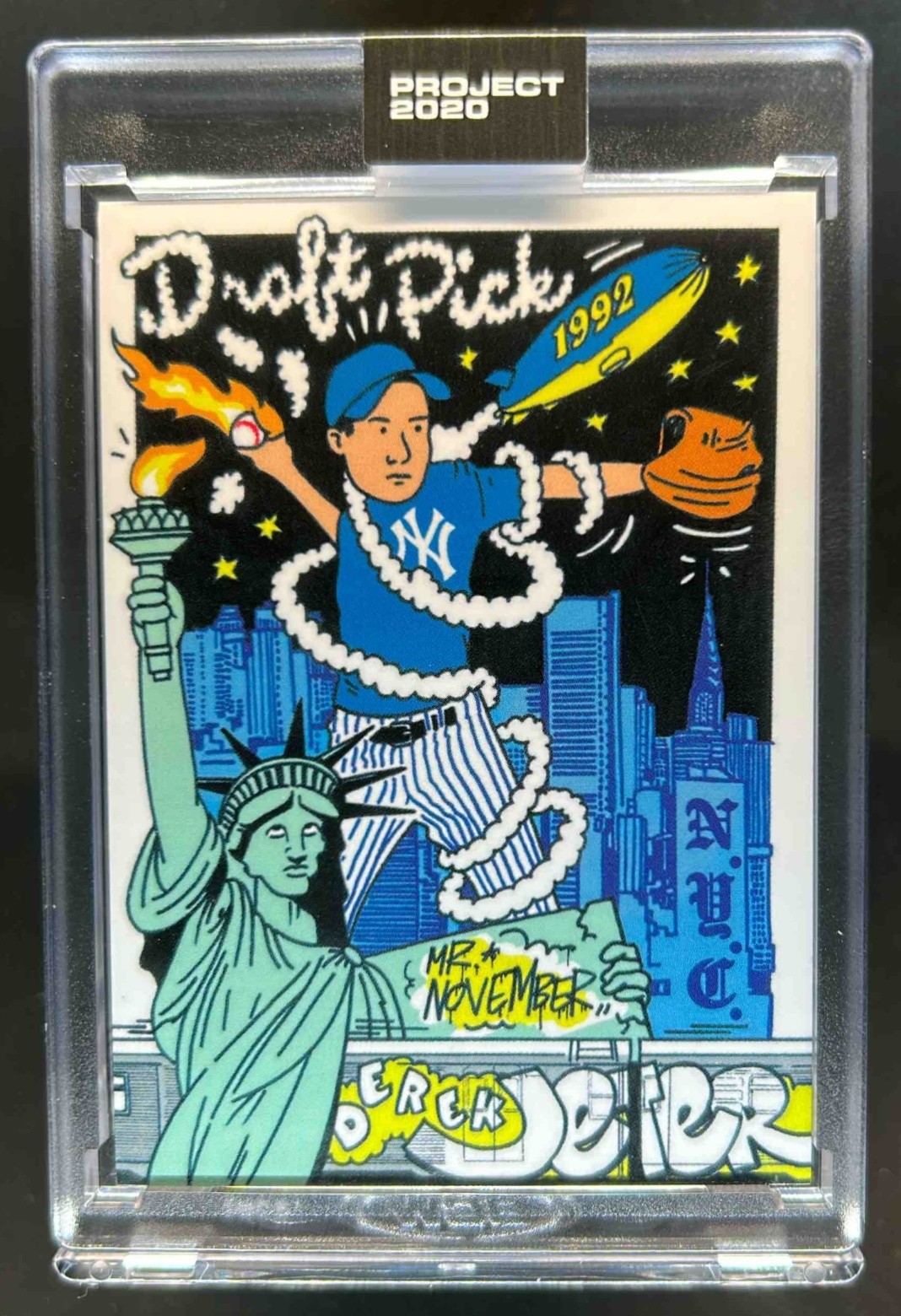 2020 Topps Project Derek Jeter #107 Yankees