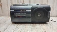 Vintage Sony CFM-10 Portable AM/FM Radio Cassette Player Recorder Boombox Tested