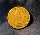 1889- Gold Liberty Head $10 Coin