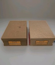 Vintage Kodak Kodaslide Compartment File Red Slide Storage Tip-Out 10 Metal box