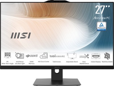 MSI Modern AM272P 1M-1427AT AiO 27'' FHD Core 5 120U 16GB/512GB SSD Win11 Pro ...