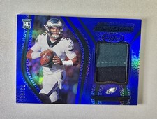 2020 Panini Certified New Generation Jerseys Mirror Jalen Hurts #14 Blue /99