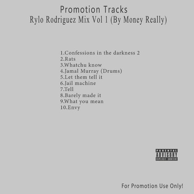 Rap/Hip-Hop.. White CD. Rylo Rodriguez Mix Vol 1