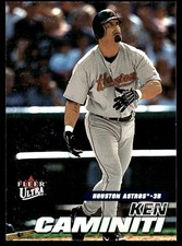 Ken Caminiti 2001 Ultra #193 Houston Astros MLB READ FREE SHIPPING AutographDen