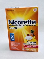 Fruit Chill 2mg Gum - 100 Count EXP. 04/26