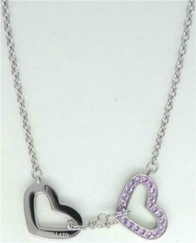 S'AGAPÃ² Be My Always: La Collana Con Cuore E Cristalli Che Ti Farà Brillare! Realizzata In Acciaio Anallergico, Lunga 445 Mm (modello Sbm04). Perfetta Per Un Regalo Speciale O Per Un Tocco Di Luce Ogni Giorno. - 2