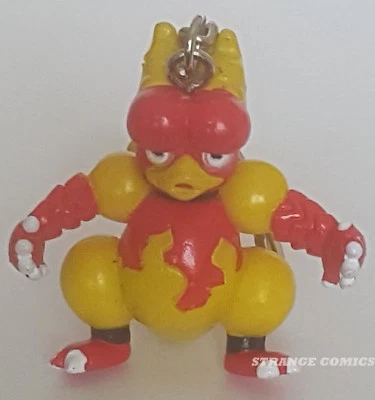 POKEMON MAGMAR PORTE-CLÉS ORIGINELLE TAKARA TOMY PVC 2"