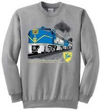 Delaware  Hudson train PA4 Authentic Railroad Sweatshirt 66 