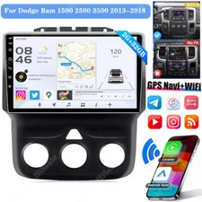 32GB For 2013-2018 Dodge Ram 1500 2500 3500 Android 13 Car Stereo Radio Carplay
