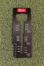 NEW Golf Mechanix Grip And Shaft Tip Dimensioning Combination Gauge
