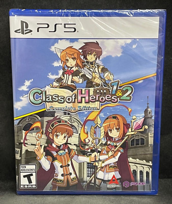 Class of Heroes 1 & 2: Complete Edition (PS5 / PlayStation 5) BRAND NEW