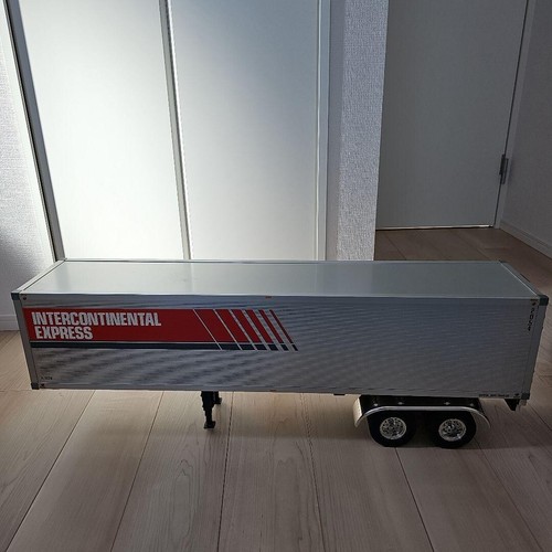 TAMIYA Trailer Panel Van Container Trailer For Tamiya Remote Control Trucks 1:14 - Picture 3 of 8