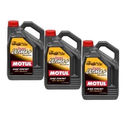 Motul TEKMA ULTIMA+ 15L Fully Synthetic Engine Oil  5W-30 (3 x 5L)