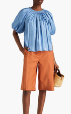 Designer Ulla Johnson Size 10 6 US Flo Style In Blue River Women's Top