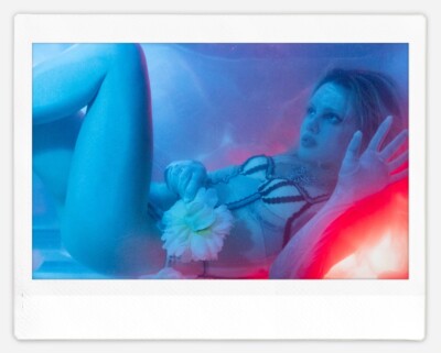 Art model Bradley Instax Wide Instant Film Print