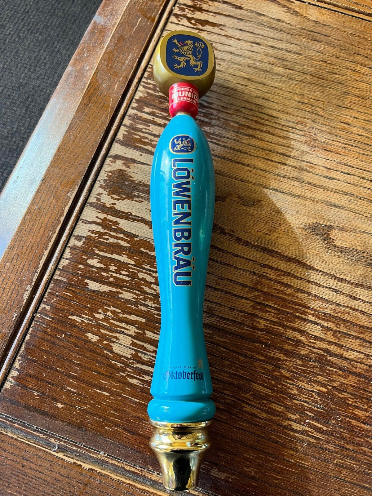 LOWENBRAU OKTOBERFEST BEER TAP HANDLE! eBay