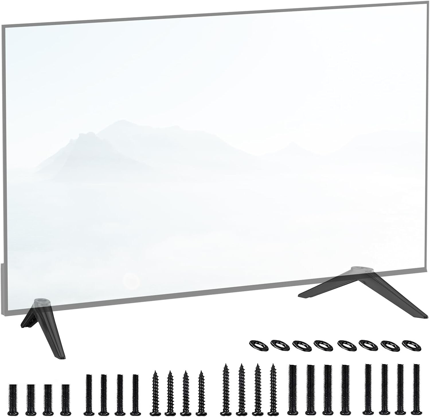 TV Legs for TCL Roku TV Stand Legs for TCL TV Replacement Legs 32 40 43 49 50 55