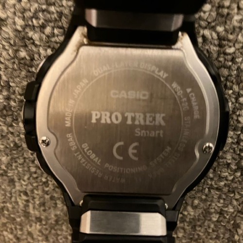 Casio Protrek Smart WSD-F20 Mens Watch Digital Orange From Japan WSD-F20 Black - Picture 2 of 2