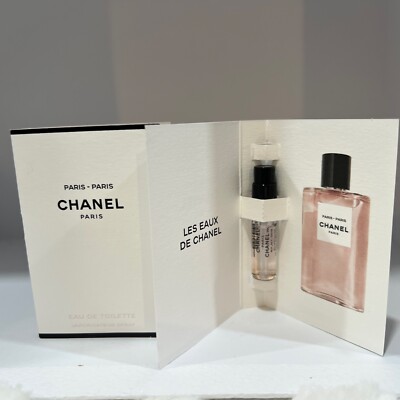 Lot 2: Chanel Paris Paris Eau De Toilette  EDT New Fragrance Vial 1.5 ml
