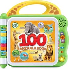 LeapFrog 100 Animals Book - Green LeapFrog 100 Animals Book Bilingual - English