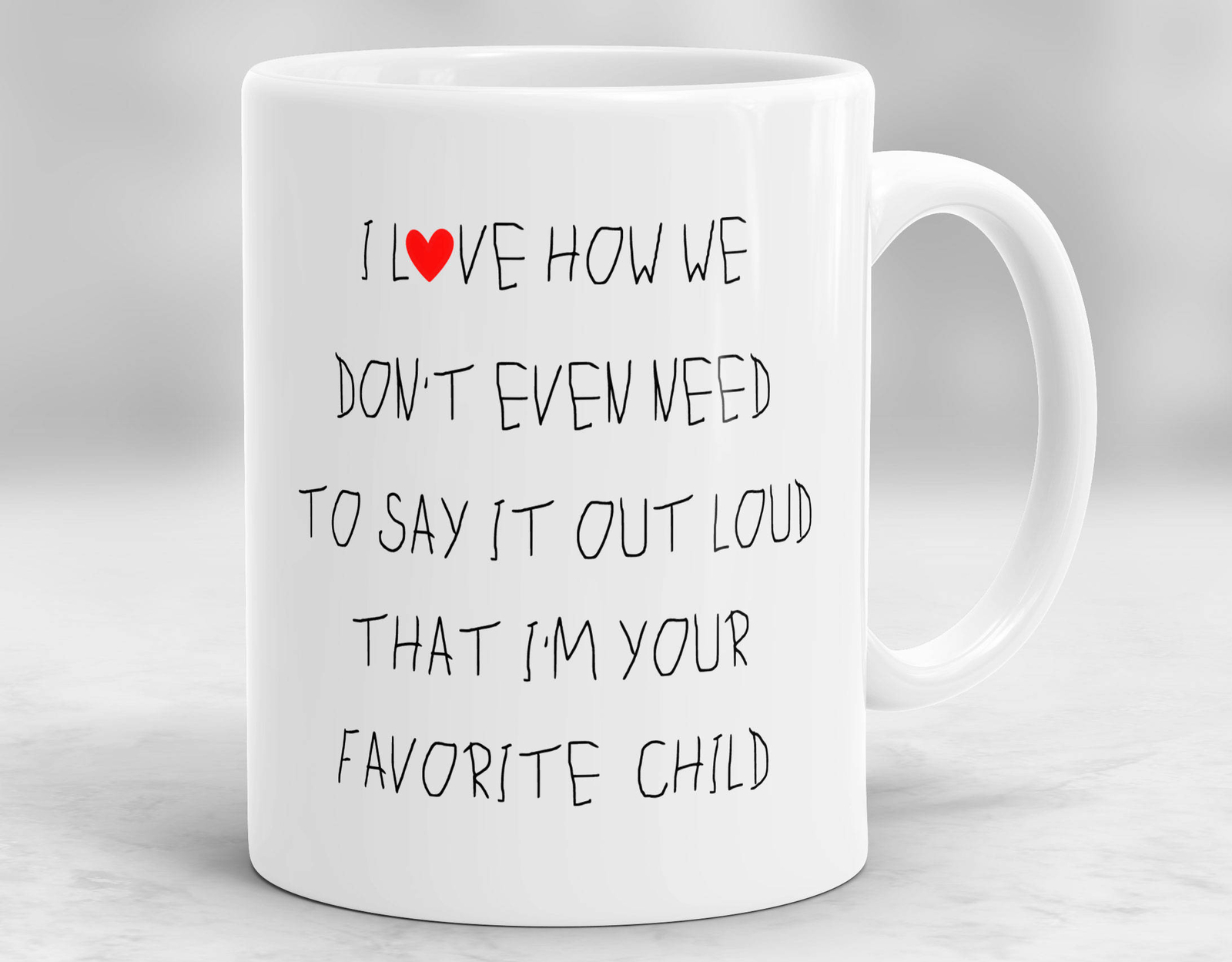 Best Dad Mug - #1 Child Gift for Father's Day or Christmas  
