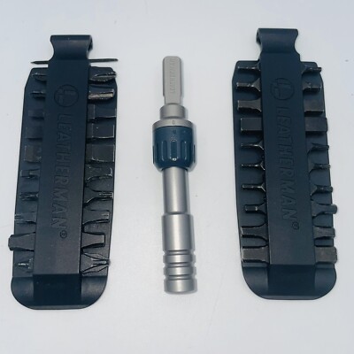New Leatherman Ratchet Bit Driver (931030) With Bitkit (21 Double-Ended Bits)