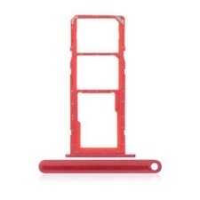 For Samsung Galaxy A11 A115F Replacement Dual Sim Card Tray (Red)