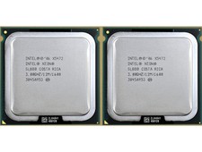 Matched Pair Intel Xeon X5472 3.0GHz 12M LGA 771 SLASA Quad Core CPU Processor