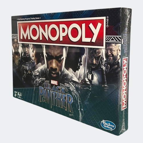 Marvel 80 Years (2018) + Black Panther (2018) Monopoly Board Games - New Sealed - Picture 14 of 24