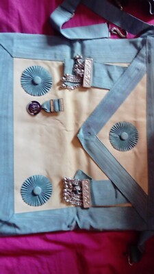 Freimaurer Vergangenheit Handwerk Meister Insignien - Schürze, Charity Brustschmuck