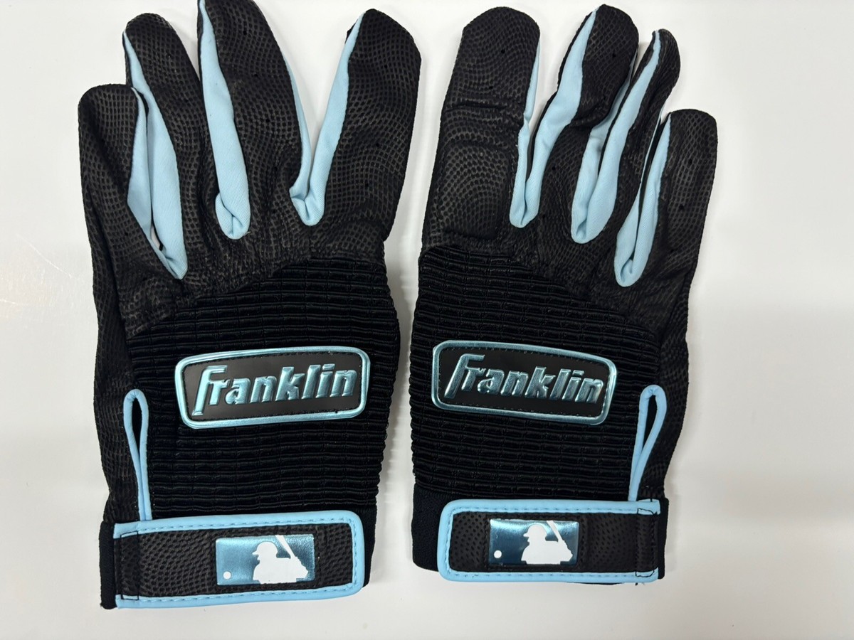 Guanti Da Battuta Franklin Pro Segura Miami Marlins – XL Nero Blu – Pro Look, Potenza Al Piatto