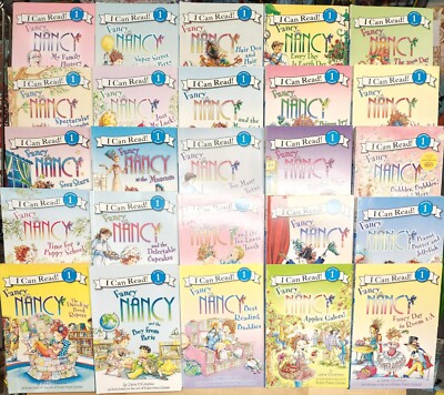 Random Nancy RANDOM Lot Of 5: Fancy Nancy By Jane O'Conner- I Can Read Level One ...