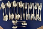 Wm Rodgers Silver Plated Mount Royal 1924 Silverware Forks Spoons - 18 pieces