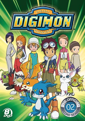 Digimon . Digital Monsters . The Official Second Season 2 . 8 DVD . NEU . OVP