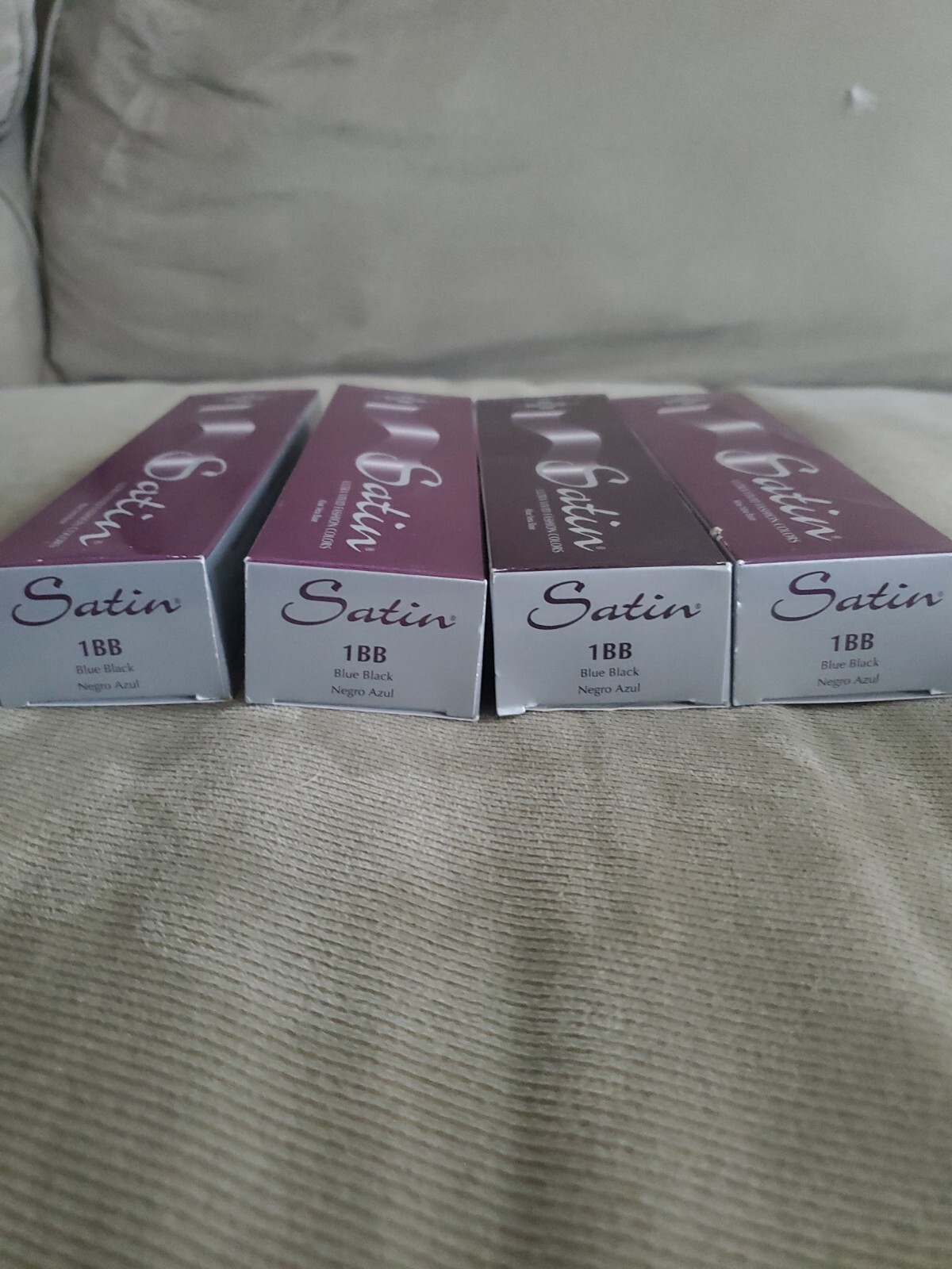  4 Pack 1BB Developlus Satin Ultra Vivid Fashion Color - Aloe Vera Based 