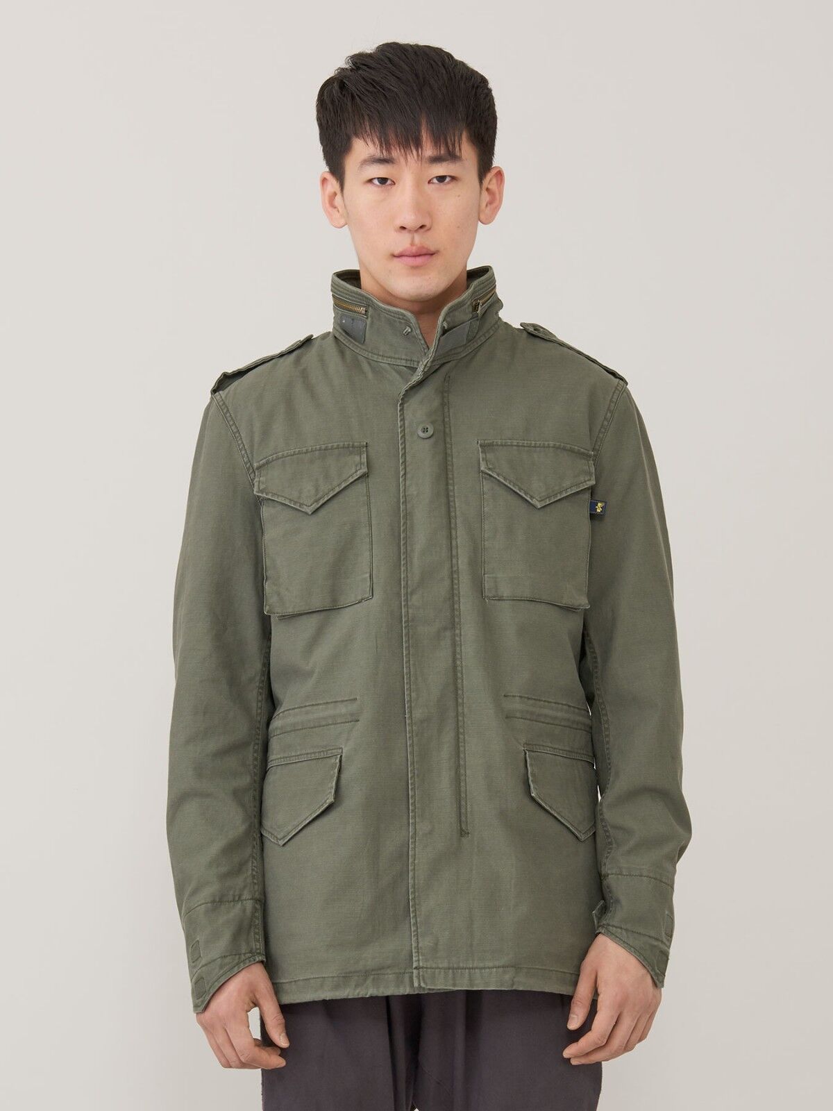 Alpha Industries M-65 Field Jacket Classic Oversized Military Field Coat  通販