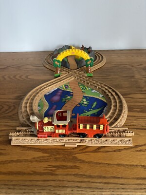 Fisher Price Geo Trax On The Go Zoo Track And Train No Figure No Animals