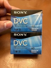 Sony DVC Premium Mini DV 60 LP 90 Digital Video Cassette Tape Sealed Lot of 4