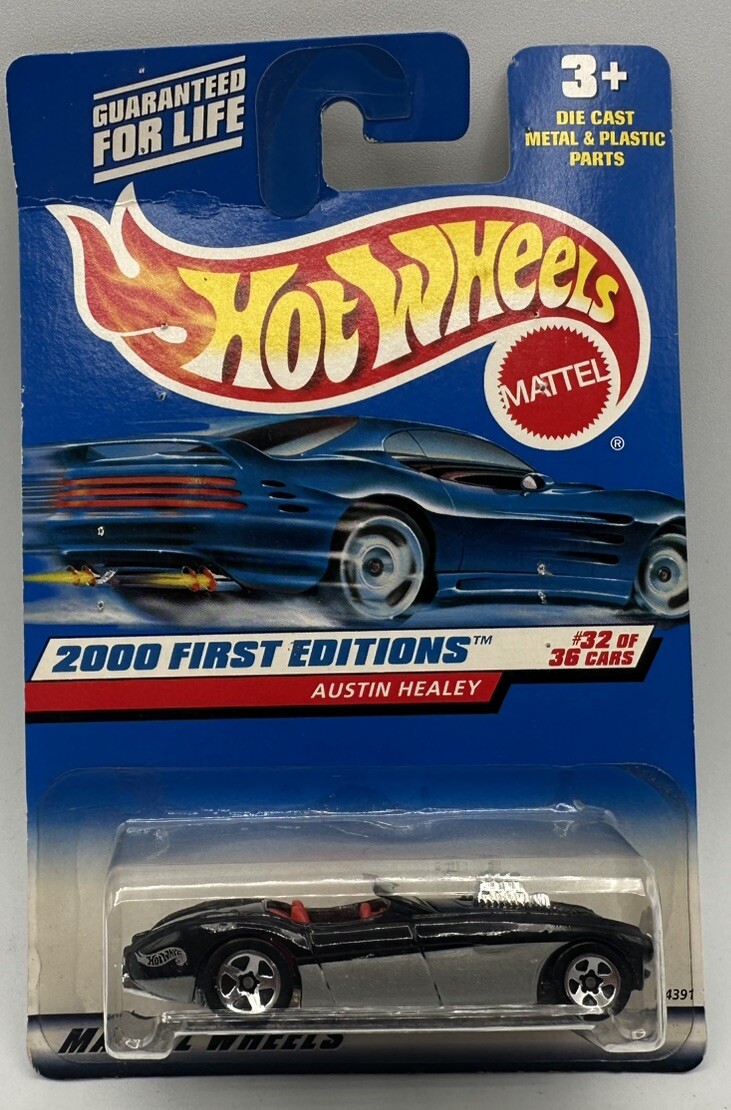 Hot Wheels Austin Healey #32 Of 36 Cars Die-Cast 2000 First Edition 1999