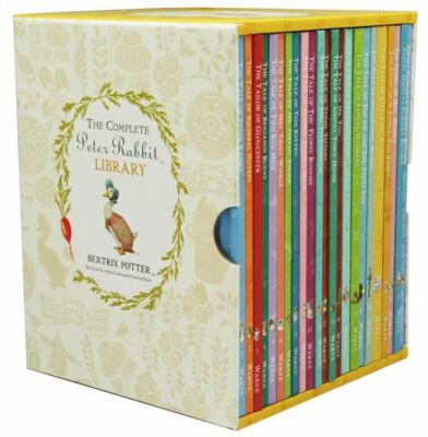 The Complete Peter Rabbit Library [23 Hardcover Book Set Beatrix Potter] NEW