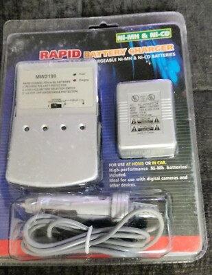 #ad Battery Charger Rapid Battery Charger for AA or AAA w car adaptor $15.00
