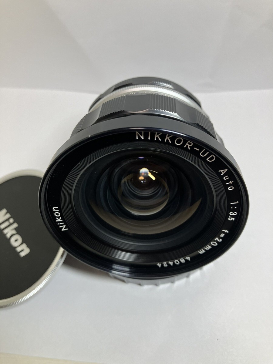 美品 Nikon NIKKOR-UD 20mm F3.5 Ai Nikon Nikkor-UD Auto 20mm F3.5 Ai-Converted Ultra Wide Angle Prime
